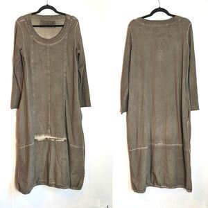 Luukaa Midi Dress Lagenlook Size 6